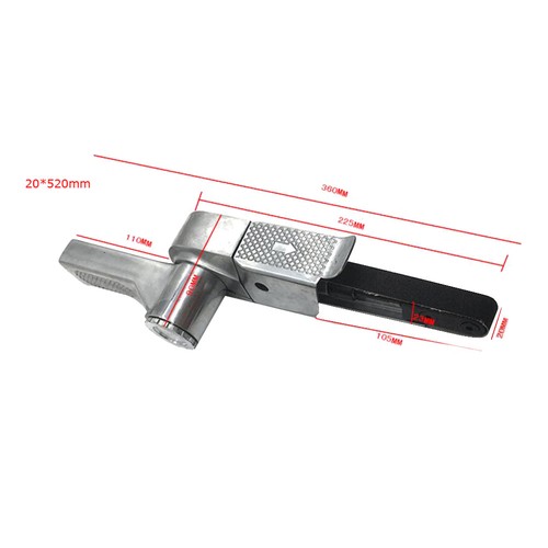 New Angle Adjustable Pneumatic Sander Grinder Metal Floor Belt Polishing Machine - Bild 2 von 4
