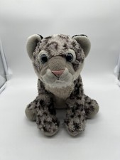 K M International WILD REPUBLIC SNOW LEOPARD Stuffed Animal PLUSH SOFT TOY Cute