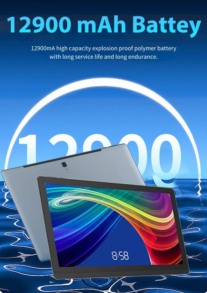 1TB Large storage space storage 14Inch Full Screen Tablet PC Android 13 16GB RAM - Image 4 of 4