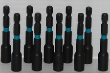 MAKITA A-97128 IMPACT X 1/4" X 2 9/16" IMPACT NUT DRIVER 10 PACK 