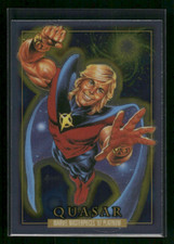 2024 SkyBox Marvel Masterpieces '92 Platinum Card #72 Quasar