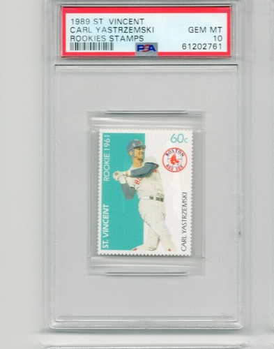 1989 St. Vincent Rookies Stamps - Carl Yastrzemski for sale online | eBay