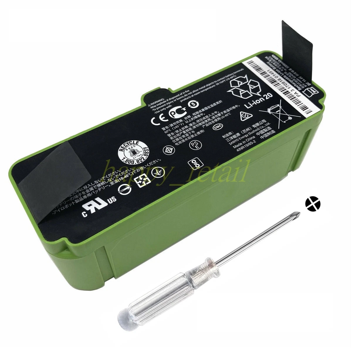 New Battery For iRobot Roomba 560 595 677 690 696 780 790 805 877