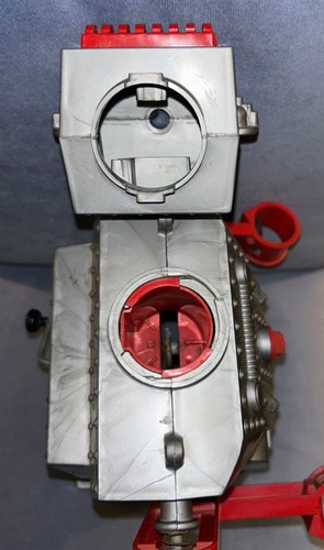 IDEAL ROBOT ROBERT MECÁNICO HOMBRE C. AÑOS 50 VINTAGE SIN MANDO - Imagen 7 de 12