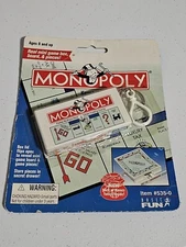 1998 Hasbro Basic Fun Monopoly Keychain New 