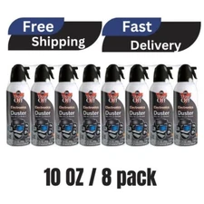 Falcon Dust-Off Electronics Compressed Gas Duster, 10oz - 8 Pack Free Shipping