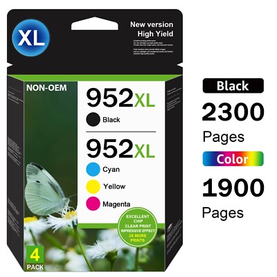 952XL 952 XL Ink Cartridges For HP OfficeJet Pro8710 7740 8720 8715 8703