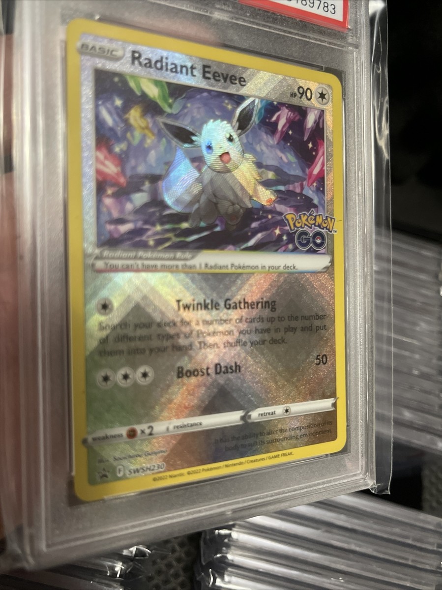 【PSA10】イーブイ2022 RADIANT EEVEE #055 Radiant Eevee K 055/071 S10b Pokémon GO - Pokemon Card