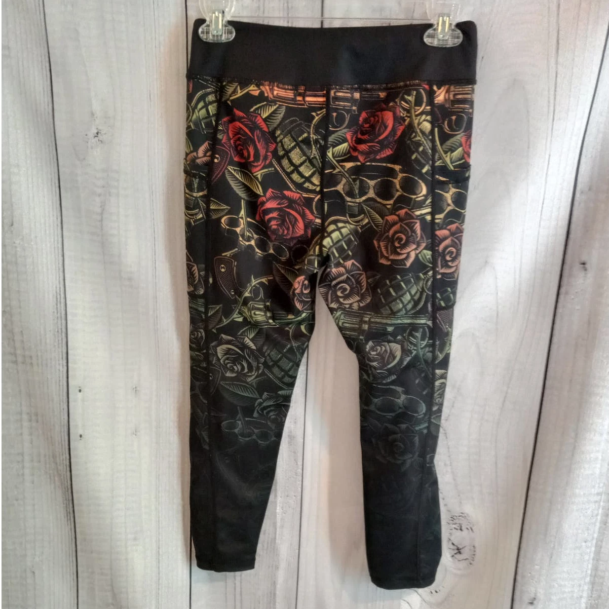 constantly-varied-gear dressed 2 kill brass knuckle leggings