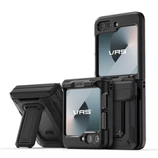 For Galaxy Z Flip 6 Case VRS [D-Wallet Origin] Phone Card Wallet & Kickstand