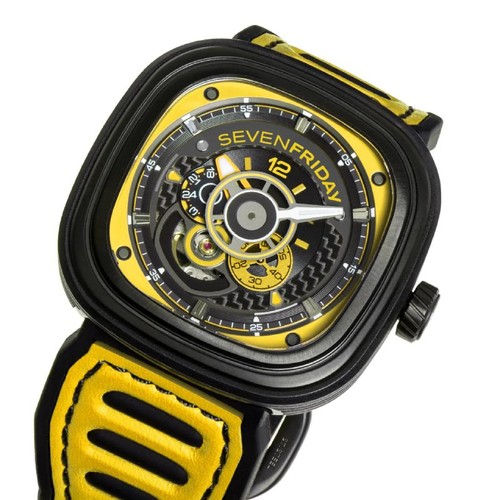 Orologio Seven Friday P3B/03 RACING TEAM GIALLO - SevenFriday - Foto 5 di 6