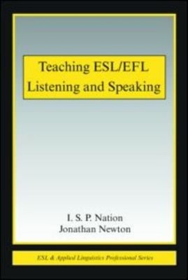 Teaching ESL/EFL Listening and Speaking Paperback