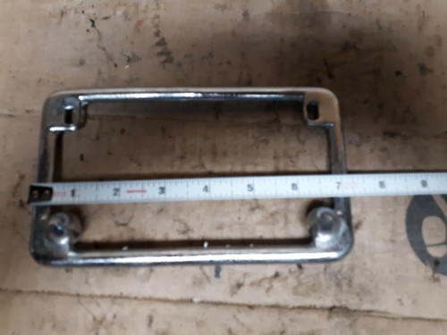 Motorcycle License Plate Frame #42 - Picture 4 of 7
