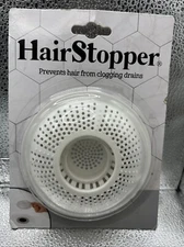 EVRI Hair Stopper Drain Hair Trap- Fits Most Bath & Showers Prevent Clogs- 2 Set