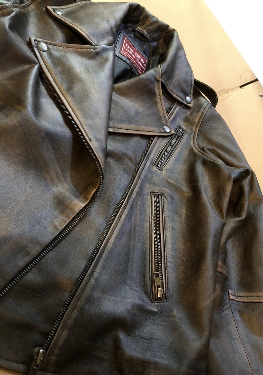 80s Oversized Biker Retro Brown Real Leather Jacket Women 80s Oversized Biker Retro Brown Real Leather Jacket Women