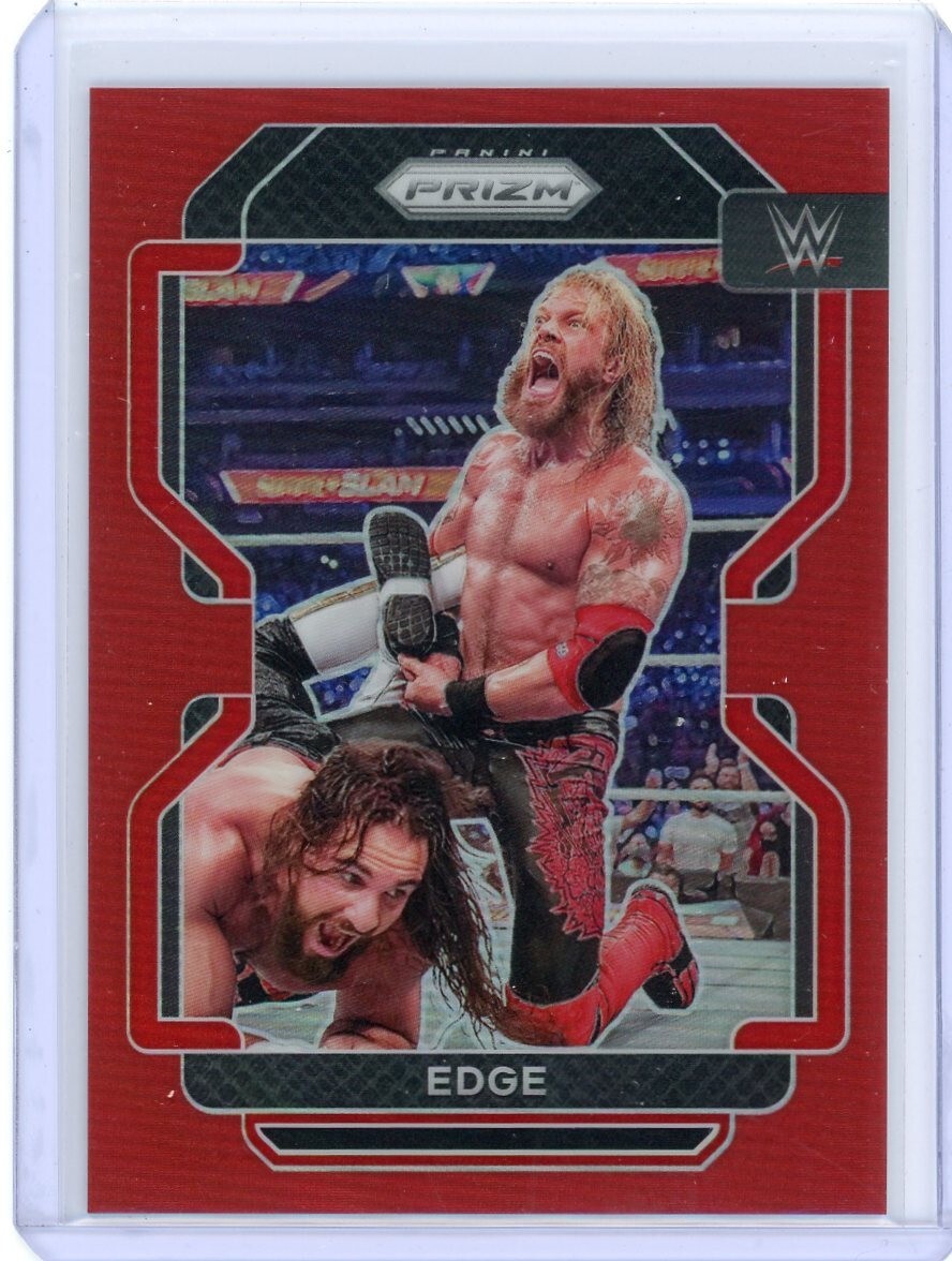 2022 PANINI PRIZM WWE EDGE RED PRIZM # 37/299 | eBay 2022 PANINI PRIZM WWE EDGE RED PRIZM # 37/299 | eBay
