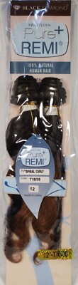100% Human Hair Black Diamond Weaving - BRAZILIAN PURE REMI  display picture 1