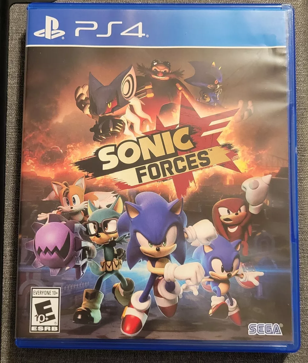 PS4 SONIC FORCES SEGA GAME |