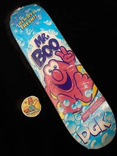 RARE SIGNED Boo Johnson Mr.Bubble Skateboard Deck Dirty Ghetto Kids DGK