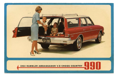 1964 AMC Ambassador 990 Station Wagon Car Auto Transport Ephrata