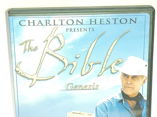 Charlton Heston Presents The Bible Genesis DVD pre-owned Religious - Picture 2 of 9