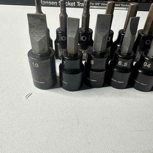 Mac Tools Jesse James WCC 3/8” Drive Hex Torx Philips Flat Socket Set 20 Piece - Picture 8 of 19