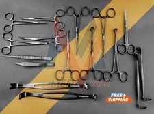 Plastic surgery basic set of 37 Pcs General surgery instruments