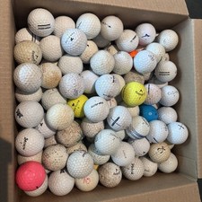 150 Hit Away Practice Shag Range Balls. A-AA-Assorted Quality.
