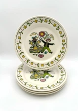 Poppytrail Metlox Happy Time - Dinner Plates 10”, Set of 4