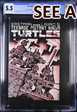 Teenage Mutant Ninja Turtle #1 Second Printing 1984 Mirage Studios CGC 5.5 (RG)