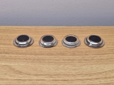 4 Quartet Clear Button Magnets for Magnetic Whiteboards Or Refrigerators