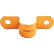 Elkhart Products 32414 Tube Strap, 3/8 in Opening, Copper