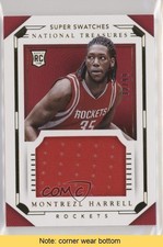 2015 National Treasures Super Swatches Rookies 32/99 Montrezl Harrell READ 00f8