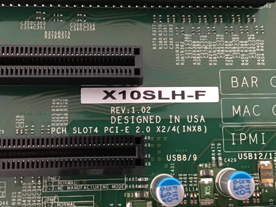 New Supermicro X10SLH-F LGA 1150 mATX Server Motherboard E3-1240 E3-1241 V3 DDR3 - Image 4 of 4