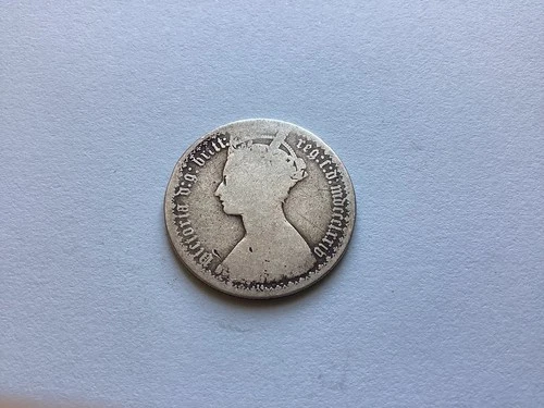 Photo of a 1874 Victoria Florin from an eBay sale