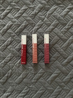 Maybellene Super Stay Matte Ink  3 Pack
