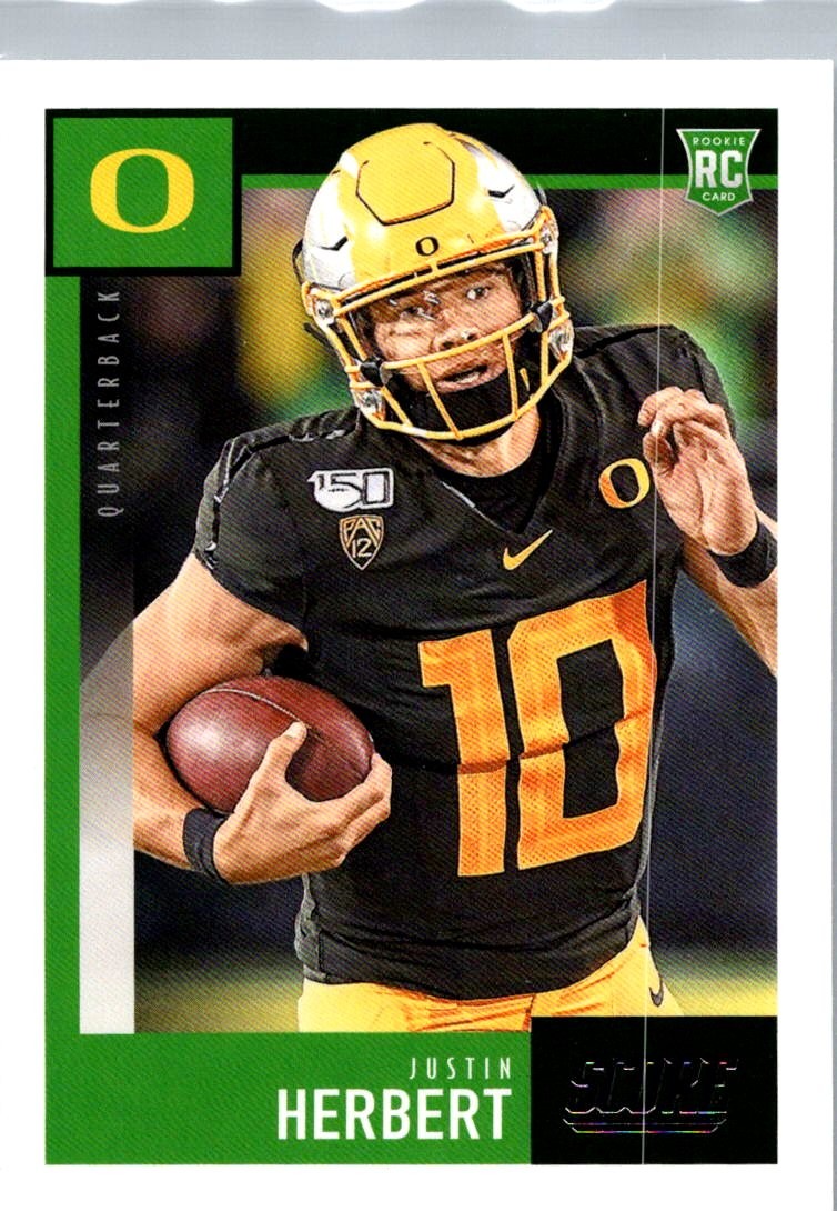 2020 Score #362 Justin Herbert RC