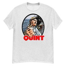 Jaws movie quint 80s T shirt