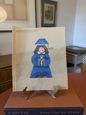 Castle Creations Graduate Girl Needlepoint Canvas 18 Mesh Student Graduation