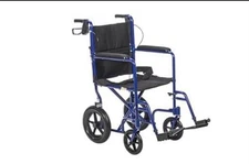 Drive Medical Lightweight Expedition Wheelchair Exp19lt Color Blue