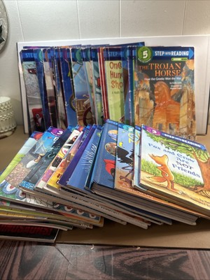 Lot Of. 50 Step Into Reading Level 1-2-3-4-5-