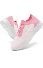 Women's Slip On Walking Tennis Shoes Athletic Sneakers Lightweight Size 8