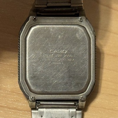 Casio VDB-2000 Hot Biz Touch Screen Data Bank 1490 Digital Watch