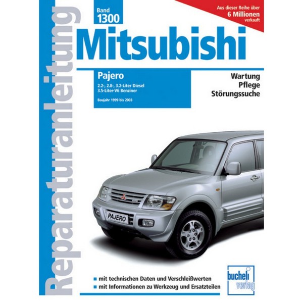 Mitsubishi Pajero Typ K90 Baujahre 1999-2003 Reparaturhandbuch Bucheli Verlag-image