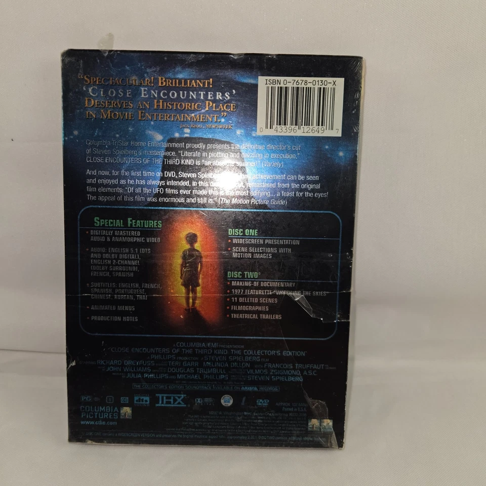 Close Encounters of the Third Kind DVD - The Collector's Edition 2 Disc DVD NEW - Image 2 of 4