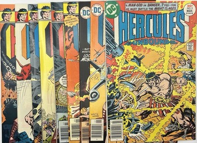 Hercules Unbound Comic Lot #1-#9 VF+