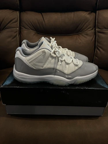 Size 13 - Air Jordan 11 Retro Low Cement Grey