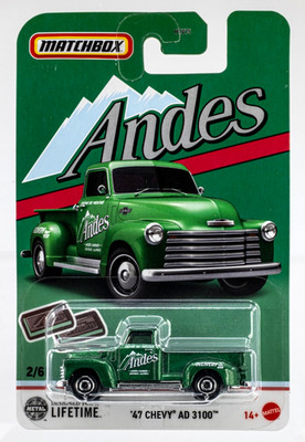 2025 Matchbox Candy Mix 2 #2 '47 Chevy® AD 3100™ GREEN METALLIC