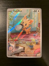 Carte Pokémon Ponchiot 154/086 WHT Flamme Blanche SV10.5 FR NEUF