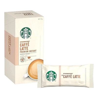 Starbucks Latte Premium Instant Kaffee Mix 14g 5er Pack